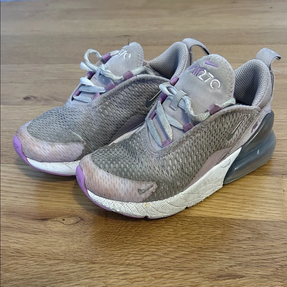 Nike Kids Air Max 270 - Gray and Pink
